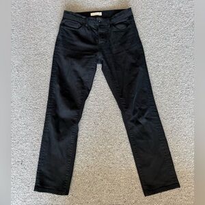 Topshop Men's Black Jeans Stretch Slim W30/L30